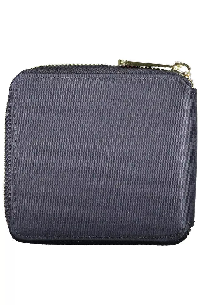 Blue Nylon Men Wallet