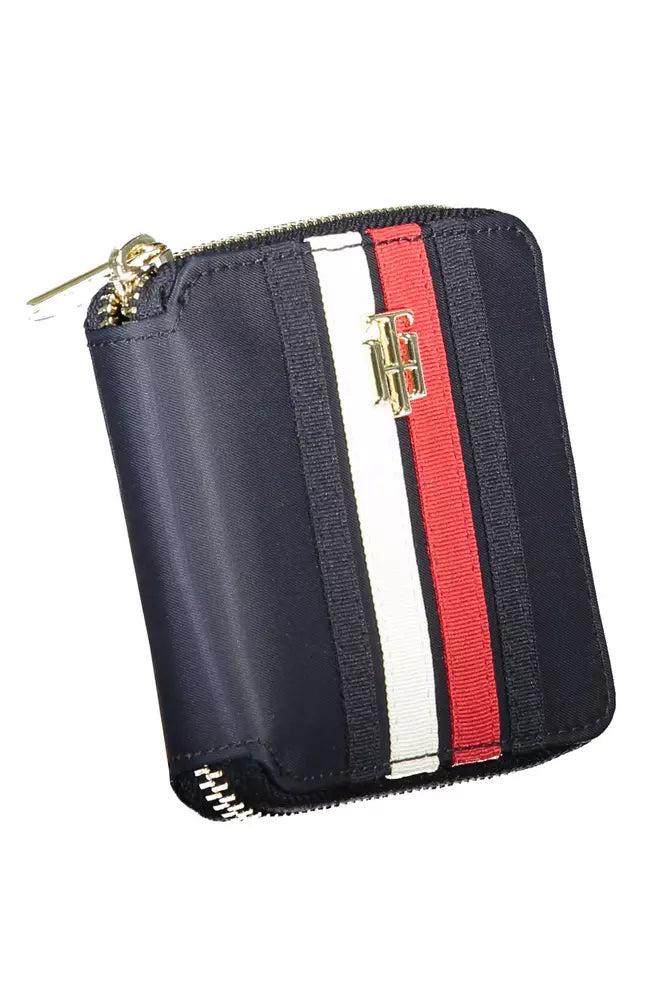 Blue Nylon Men Wallet