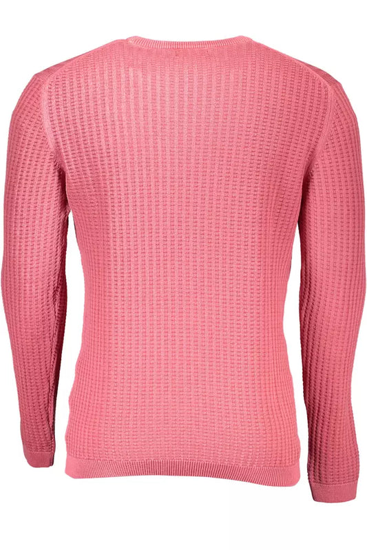 Red Cotton Men Shirt