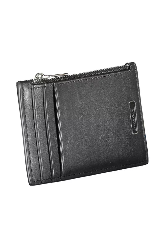 Black Leather Men Wallet
