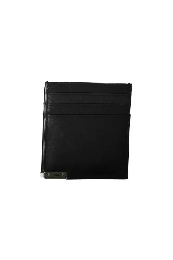 Black Polyethylene Men Wallet