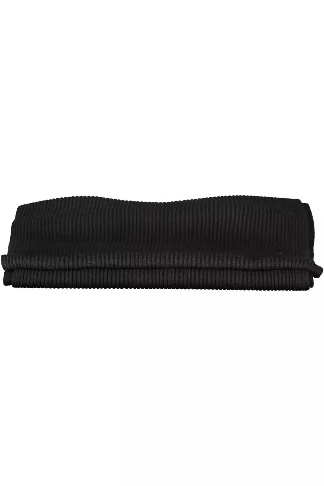Black Cotton Women Scarf