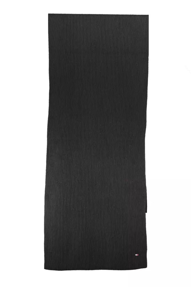 Black Cotton Women Scarf