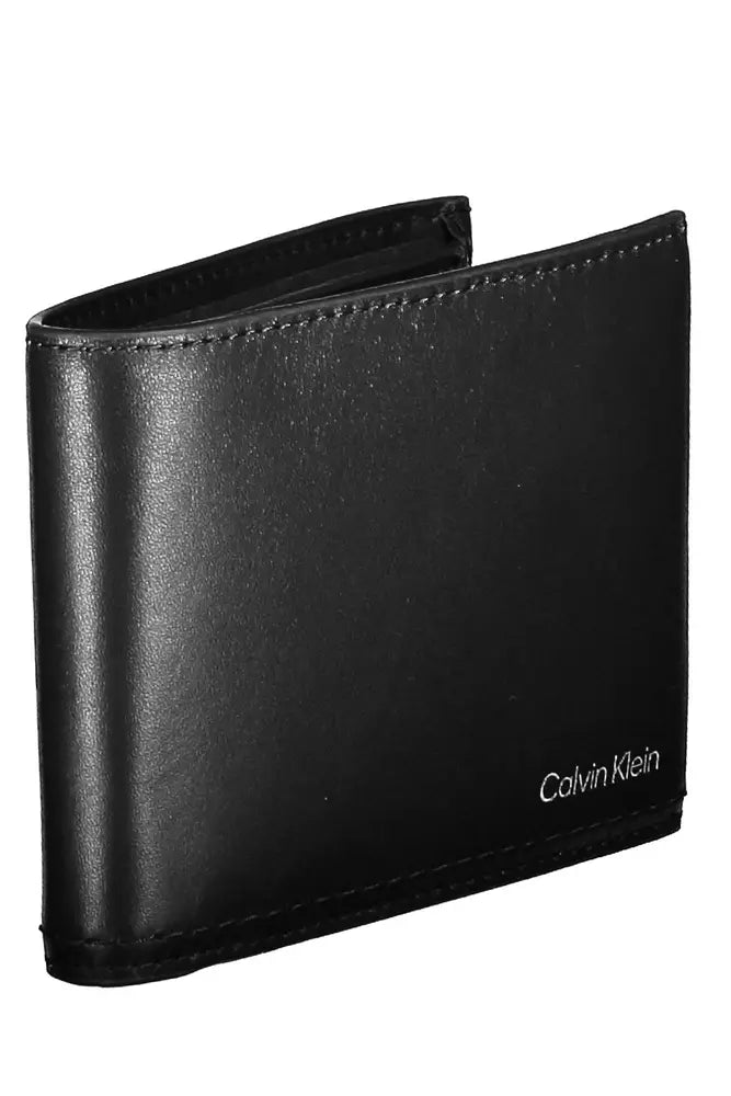 Black Leather Men Wallet