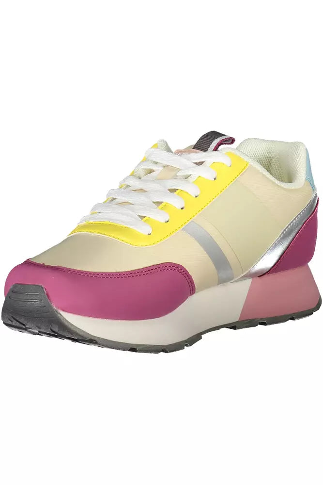 Purple Polyethylene Women Sneaker