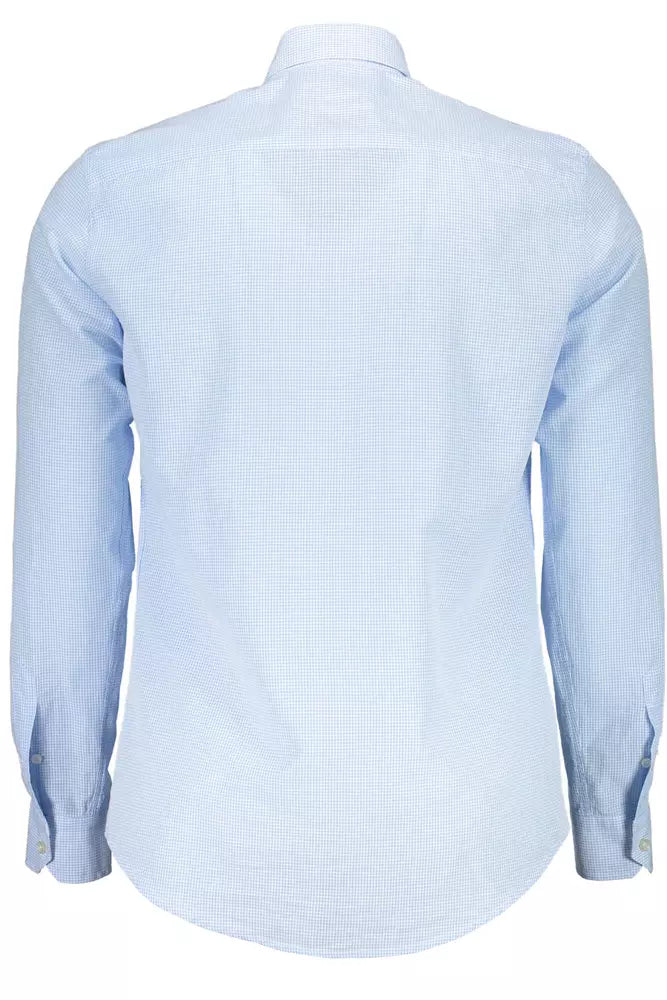 Light Blue Cotton Mens Shirt