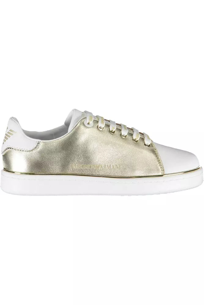 White Leather Women Sneaker