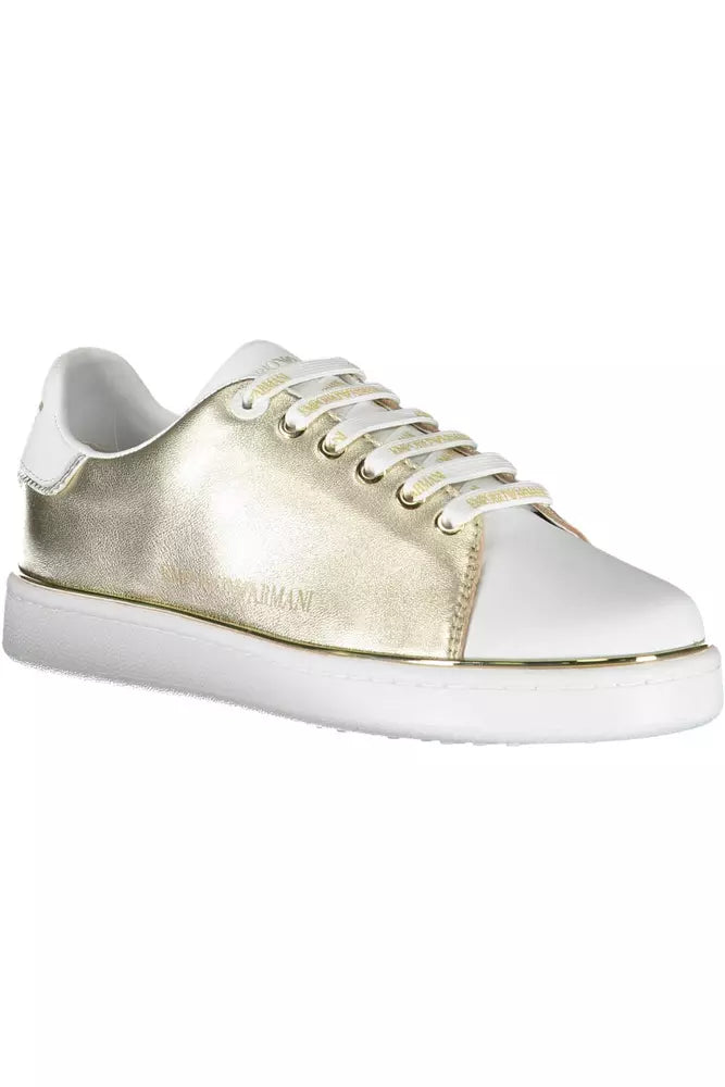 White Leather Women Sneaker
