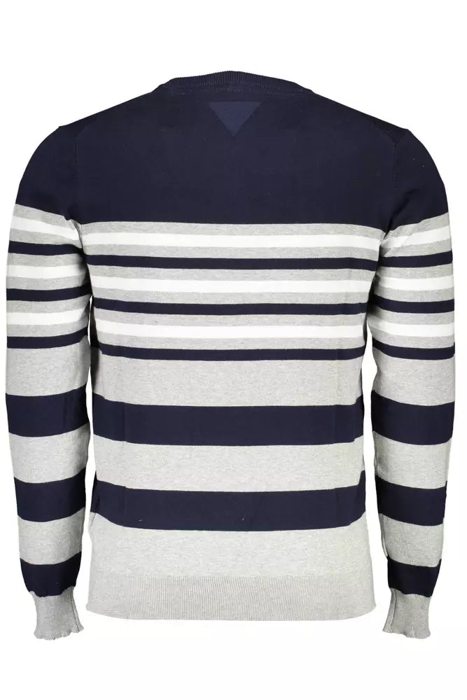 Blue Cotton Men Shirt