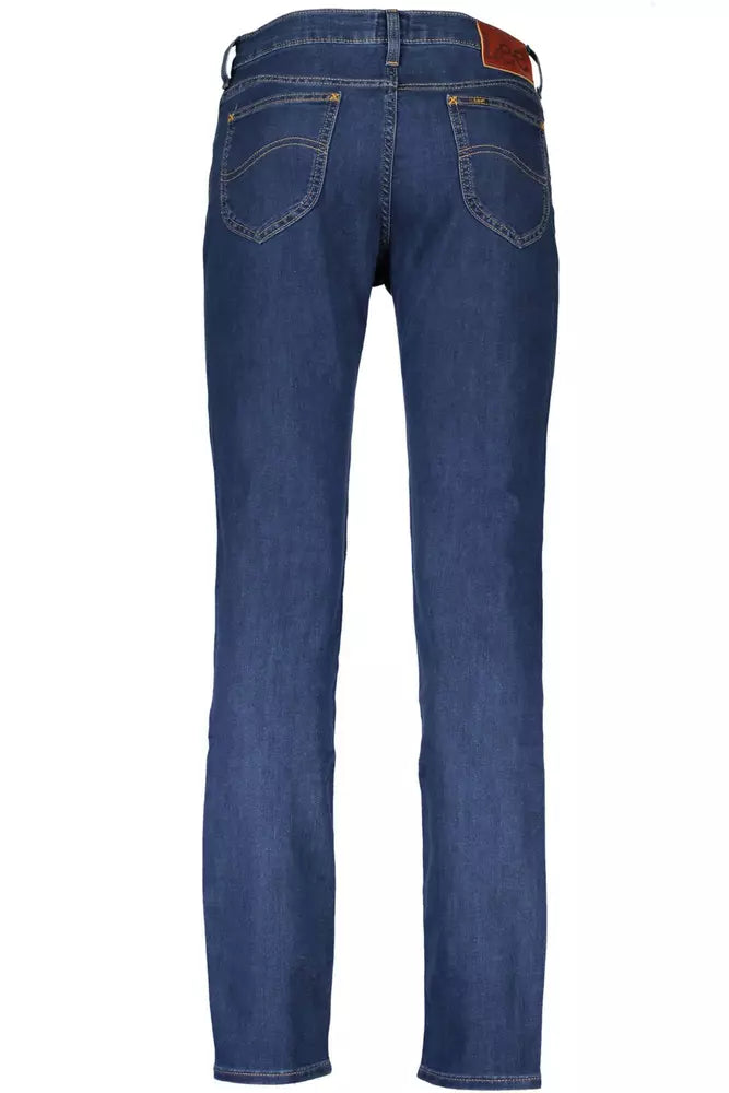 Blue Cotton Men Jeans