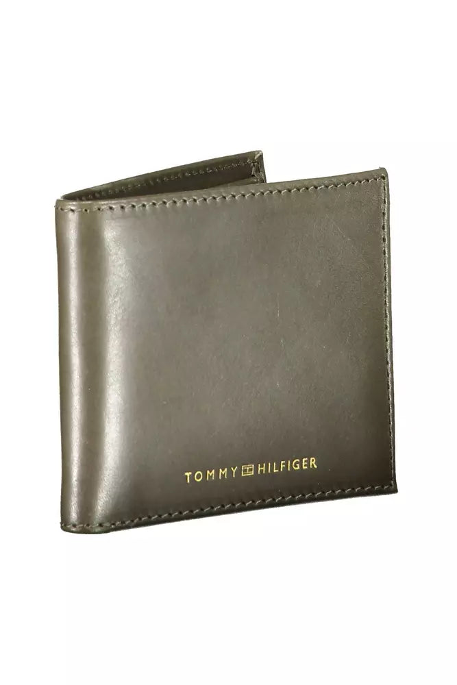 Green Leather Men Wallet