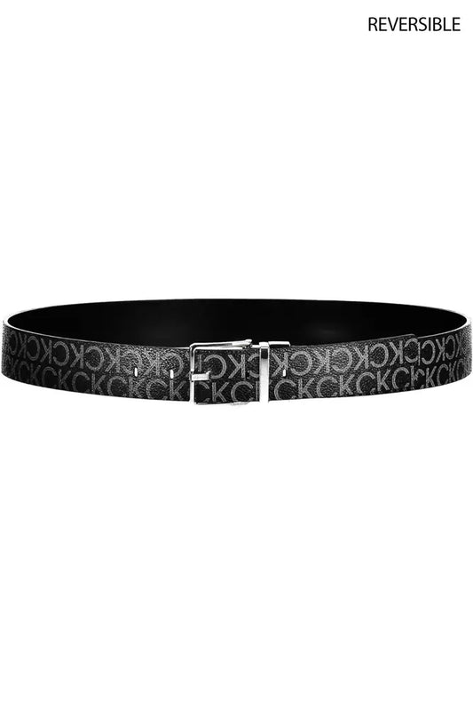 Black Polyethylene Men Belt