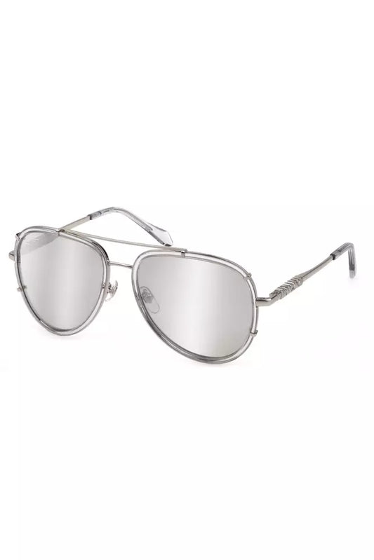Silver Metal Women Sunglasses