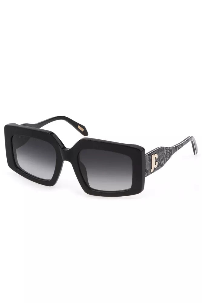 Black Plastic Women Sunglass