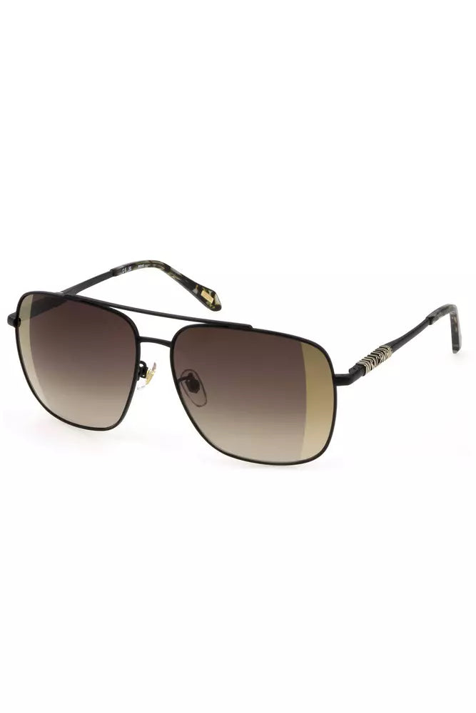 Black Metal Women Sunglass