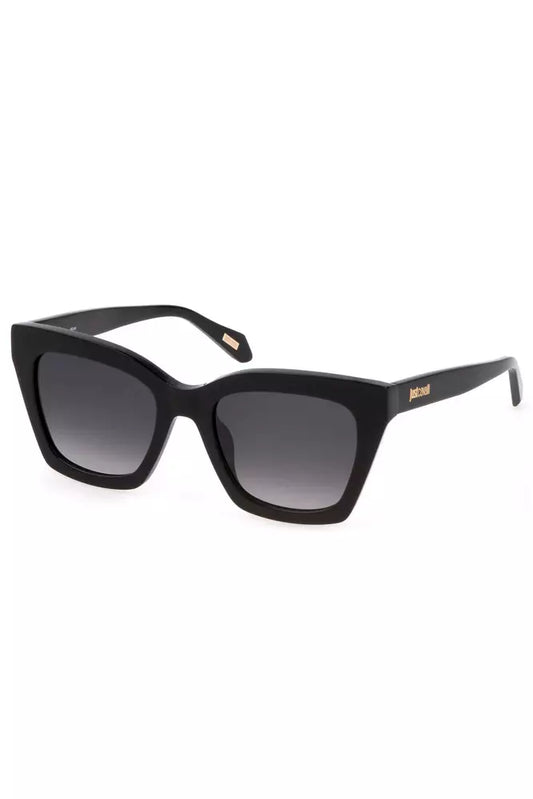 Black Plastic Women Sunglass