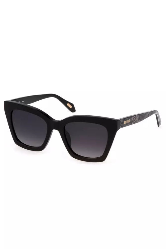 Black Plastic Women Sunglass