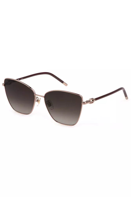 Silver Metal Women Sunglass