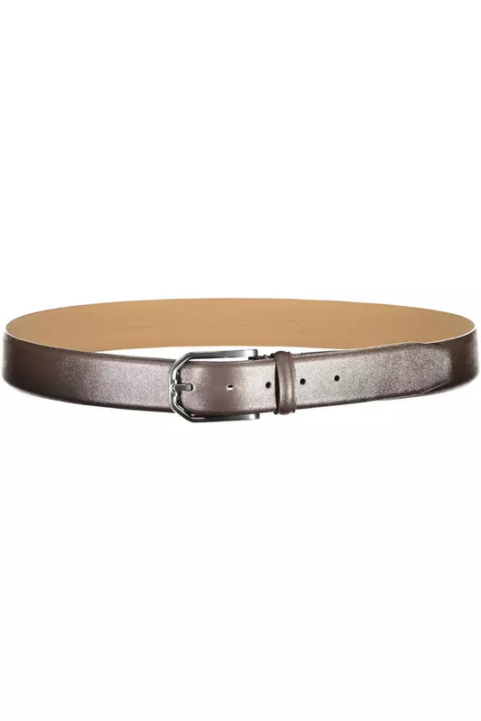 Brown Leather Men Belt