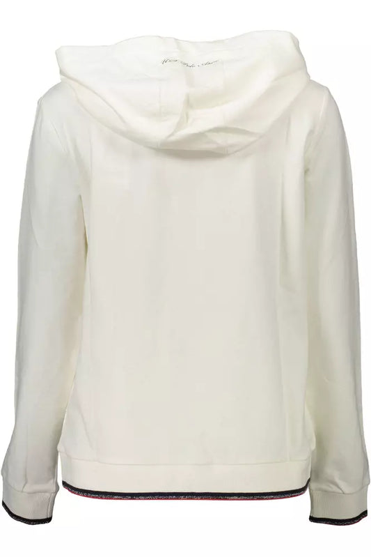 White Cotton Women Sweater