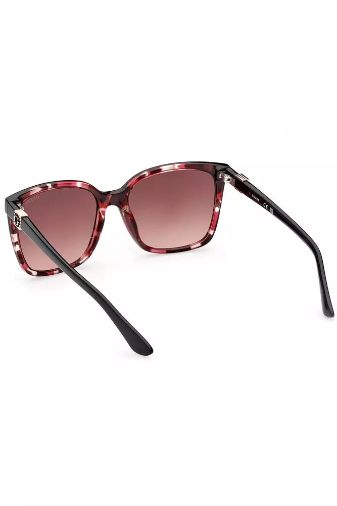 Brown Injected Plastic Women Sunglasses