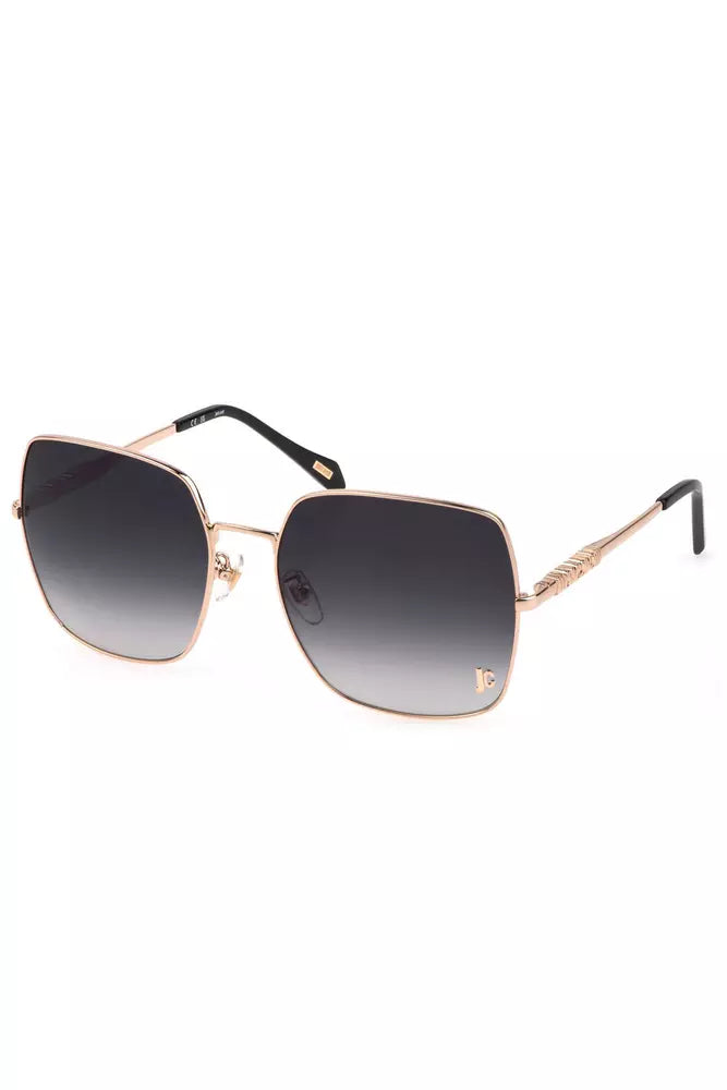 Gold Metal Women Sunglass