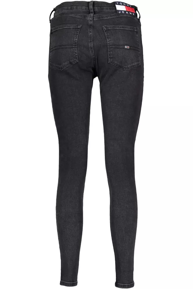 Black Cotton Women Jeans