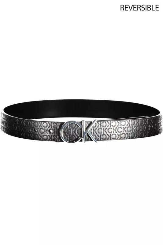 Black Leather Women Belt