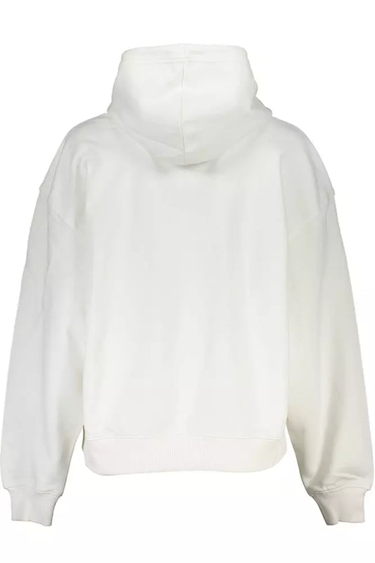 White Cotton Women Sweater