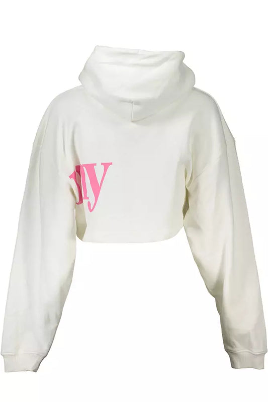 White Cotton Women Sweater