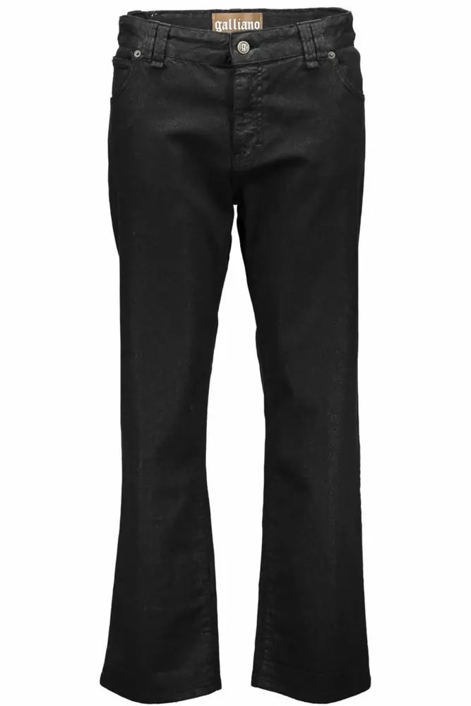 Black Cotton Women Pants