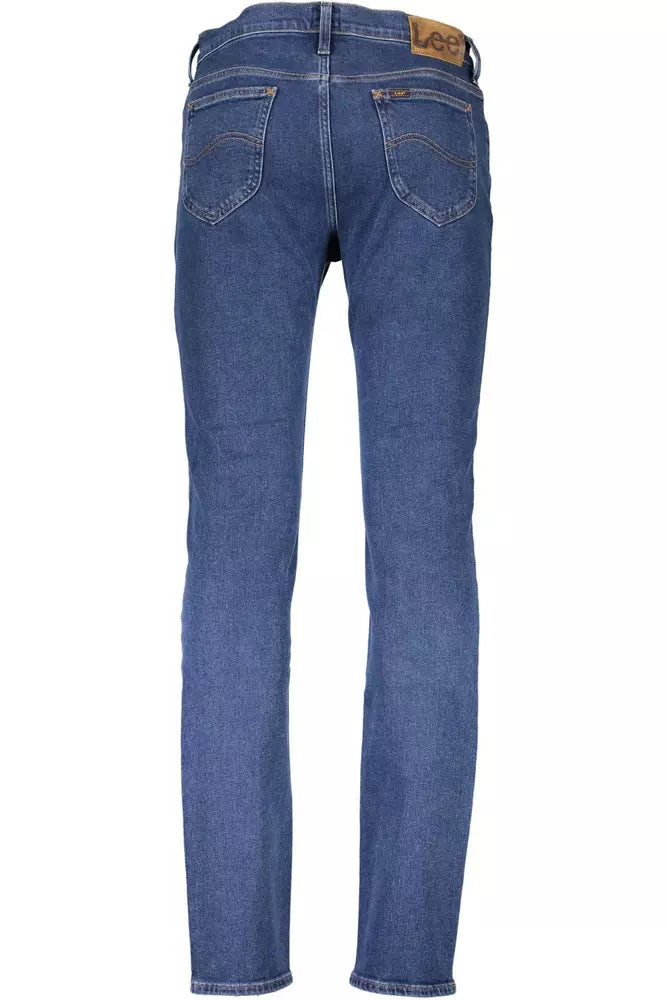 Blue Cotton Men Jeans