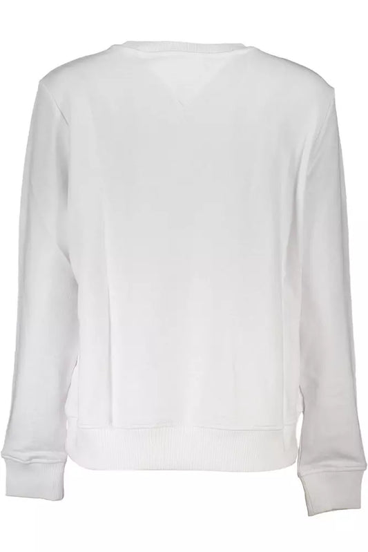 White Cotton Women Sweater