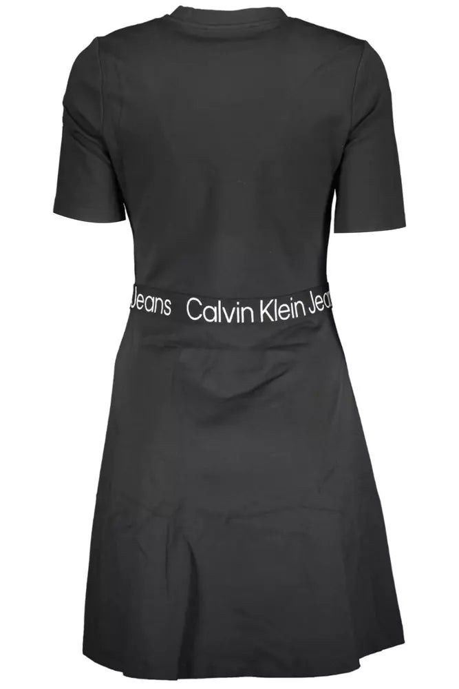Black Viscose Women Dress