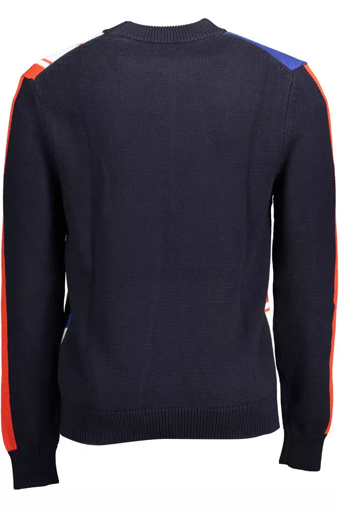 Blue Cotton Men Shirt