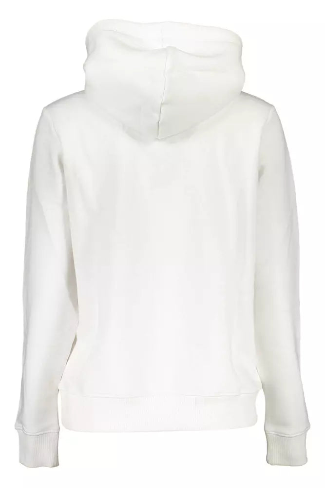 White Cotton Women Sweater