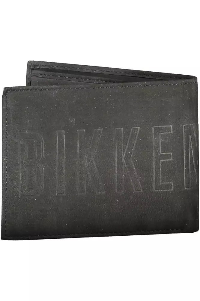 Black Leather Men Wallet