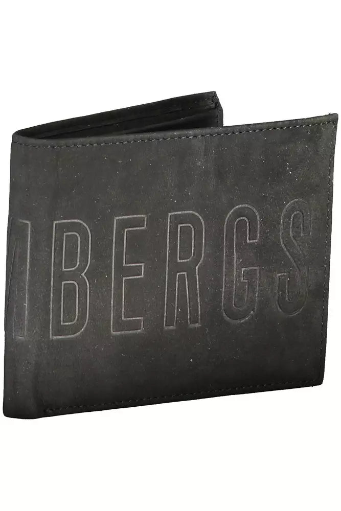 Black Leather Men Wallet