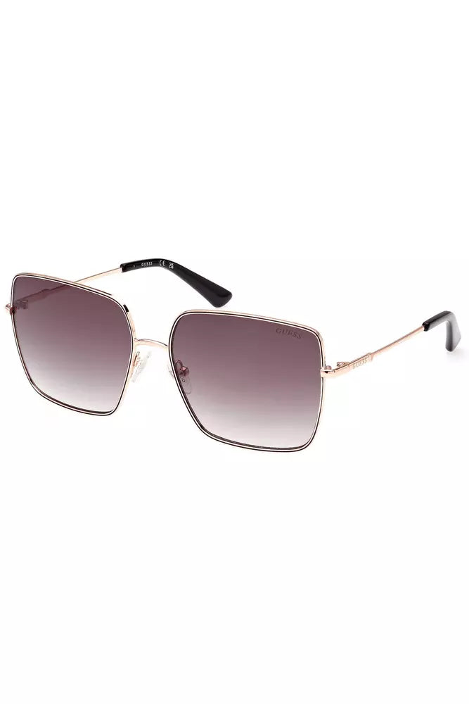 Bronze Metal Women Sunglass