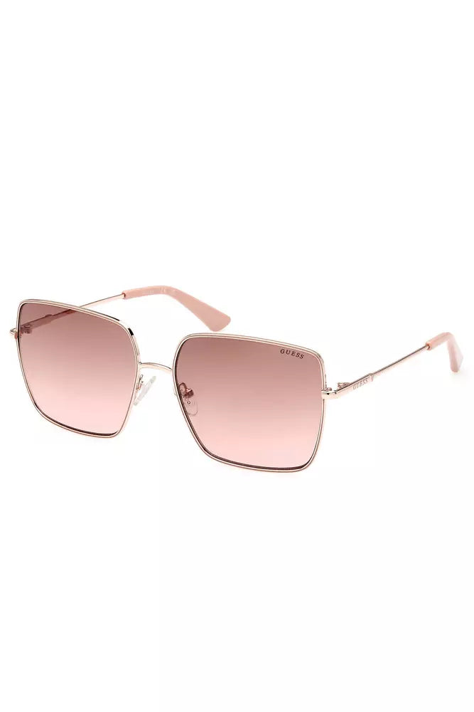 Bronze Metal Women Sunglass