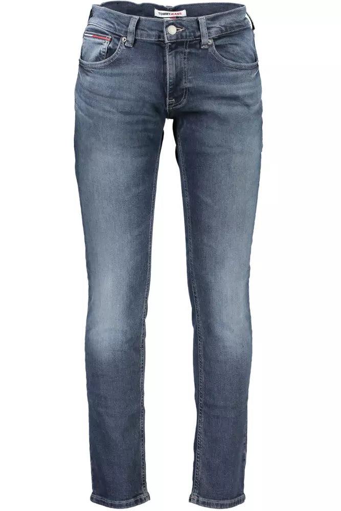 Black Cotton Men Jeans