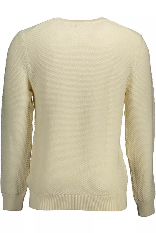 White Cotton Men Shirt