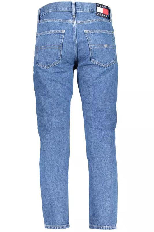 Blue Cotton Men Jeans