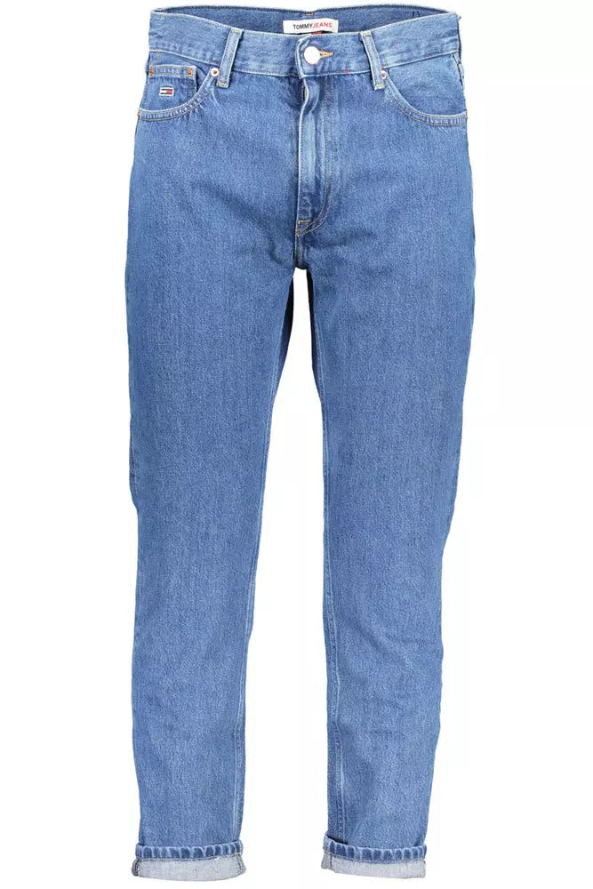 Blue Cotton Men Jeans