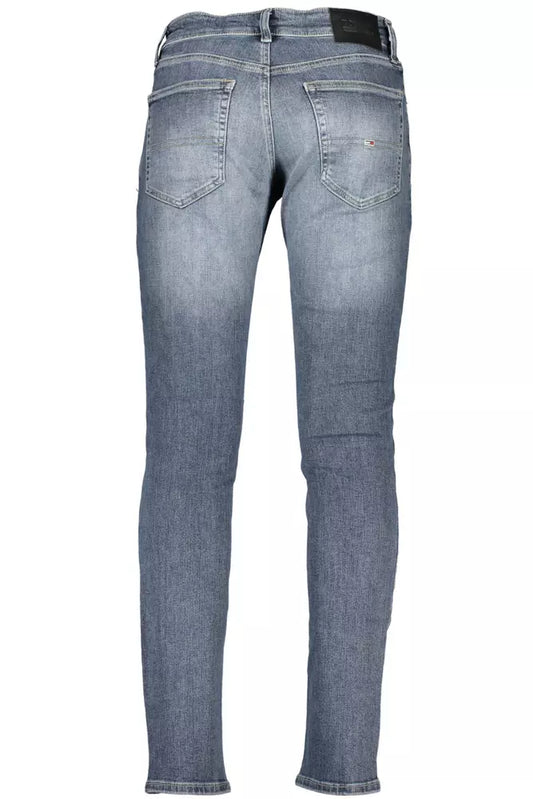 Blue Cotton Men Jeans