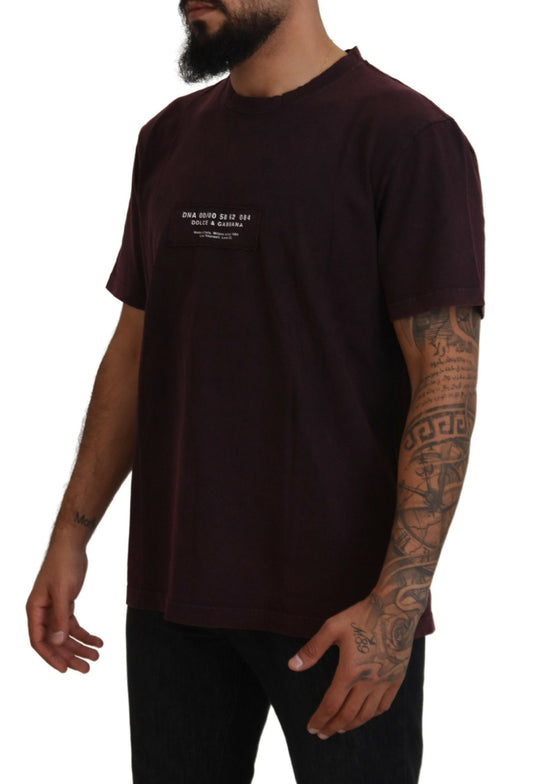 Bordeaux Crewneck Short Sleeve T-shirt