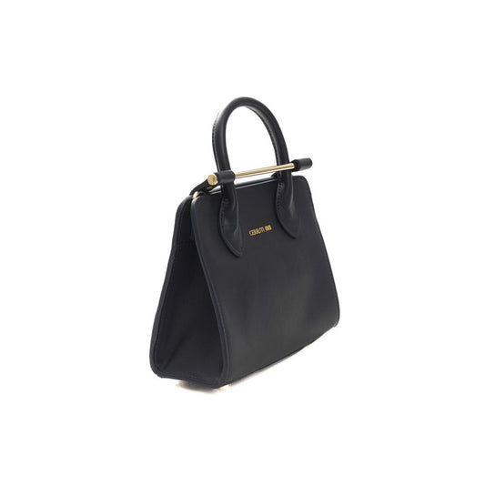 Blue Calf Leather Women Handbag