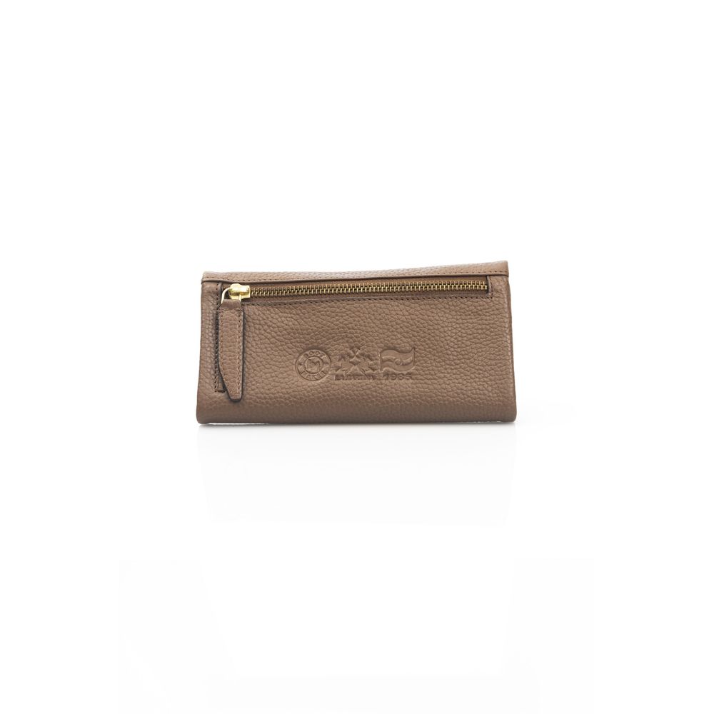 Brown Leather Women Wallet