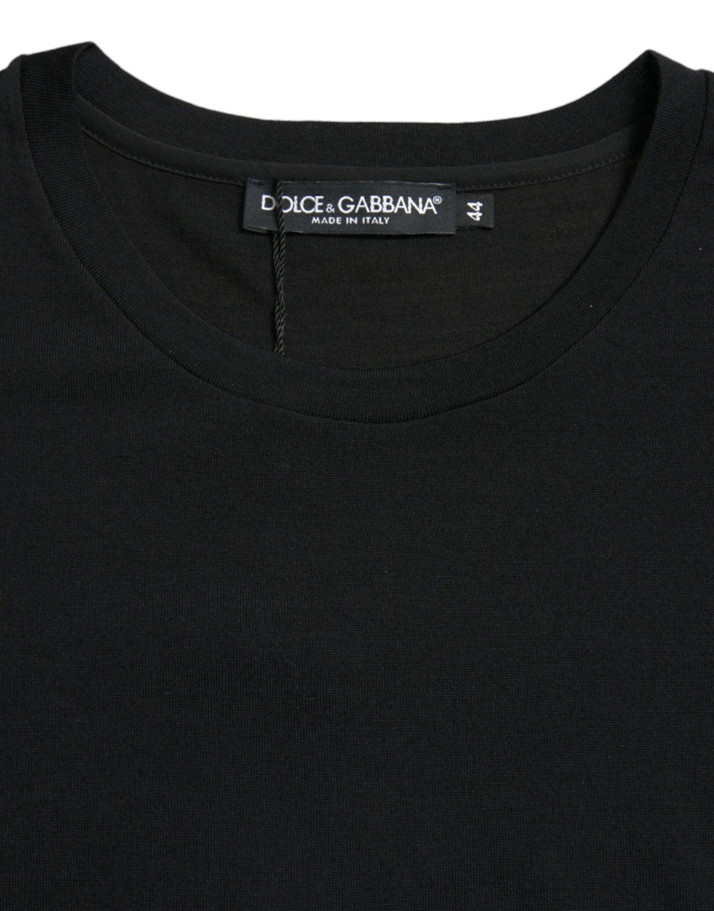 Elegant Wool Crew Neck Short Sleeve Top