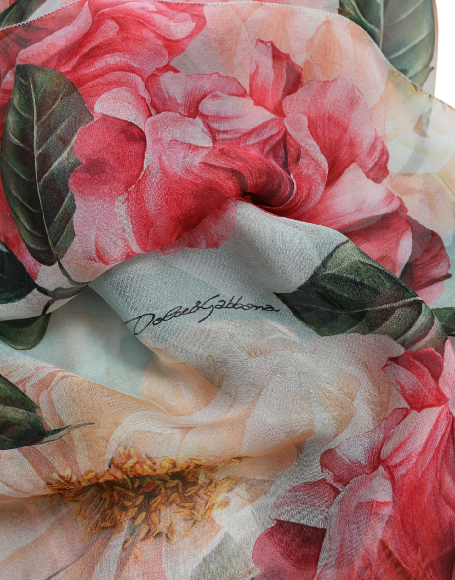 Floral Silk Maxi Dress
